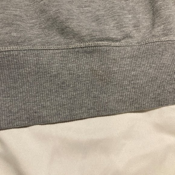 Adidas Light Gray Logo Hoodie - Picture 8 of 11